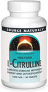Source Naturals L-Citrulline 1,000 mg, Supports Exercise Recovery, Energy and Detoxification*, 30 Tablets