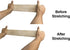 Self Adherent Wrap - Bulk Pack of 6, Athletic Tape Rolls for Ankle Sprains & Swelling