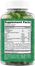 Gummies Immunity 60 Gummies Super Greens - Green Superfoods Supplement with Spinach, Broccoli, Kale, Beet Root
