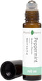 Peppermint Essential Oil Roll On, 10 mL Relaxing Roller with Pure Peppermint Oil, Travel Safe, No Diffuser Needed