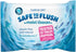 Natracare Safe to Flush Moist Tissues - 100% Paper with Organic Formula and Aloe Vera (1 Pack, 30 wipes total)