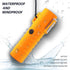 Outdoor Waterproof Lighter, Double Arc Plasma Lighter with LED Flashlight, USB Rechargeable, Windproof Flameless