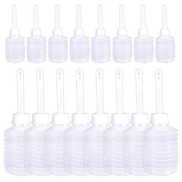 Sgqtqybk 16Pcs Douche Bottles for Women, 50ml/180ml Safe Disposable Vaginal Douche Anal Applicator