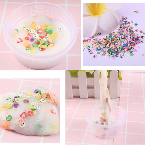 3000 PCS Polymer Nail Art Slices, DIY Decoration Kit with Leaves Slices for Arts and Crafts Supplies
