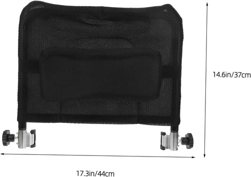 1Set NOLITOY Wide Style Wheelchair Neck Pillow Comfortable Back Support Cushion for Adults Easy to Install Optimal
