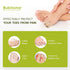 Bukihome 8 PCS Silicone Toe Protectors, Closed Toe Fabric Sleeve Protectors for Pain Relief (2PCS Large + 6PCS Medium)