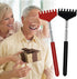 6 Pack Extendable Back Scratcher - Portable Telescoping Metal Hand Massager with Soft Rubber Handles