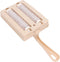 Handheld Dust Cleansing Brush, Manual Carpet Sweeper with Double Rollers for Cleaning Bed Sheets, Furniture, Clothes