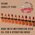 Vegan Lipstick for Women, Matte, Long Lasting, Hydrating Lip Stick with Vitamin E, Watermelon Seed Oil (Ambitious - Red