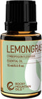 Rocky Mountain Oils Lemongrass Essential Oil - Essential Oils for Diffusers, Topical, Home - 15ml