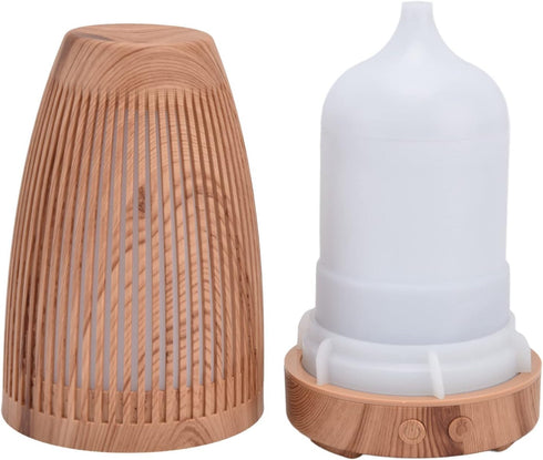 Locadence 100 to 200ml Aromatherapy Essential Oil Diffuser, USB Rechargeable 7 LED Colors