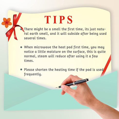 UNCN Wide Microwave Heating Pad with Washable Cover, 9 * 15" for Neck, Shoulder, and Back Pain Relief