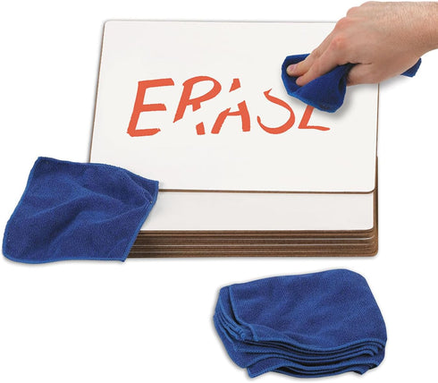 EAI Education CleanWipe Microfiber Cloths - Set of 10