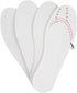 5/10/20 Pairs Disposable Breathable Thin Insoles, Barefoot Insoles for US Size 6-9, 10 Pairs