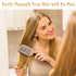 KTKUDY Detangling Brush for Women Men Kids, Boar Bristles Hairbrush for Wet and Dry Hair, Pain-Free Detangler
