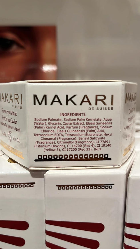 Makari Classic Caviar Enriched Treatment Soap, 7.0 oz, Moisturizing & Brightening Bar Soap for Face & Body