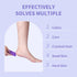 NOVAL Pumice Stone for Feet - Disposable Foot Scrubber, Callus Remover, Purple Pumice Sponge, 40 PCS