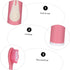 Vaguelly Portable Sonic Electric Toothbrush for Adults Rechargeable Whitening Toothbrush Travel Case Brush Heads