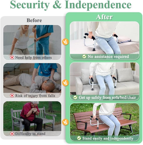 Stand Assist Mobility & Daily Living Aids Bed Rail Cane Chair Assist for Elderly Lift Assist Devices for Seniors