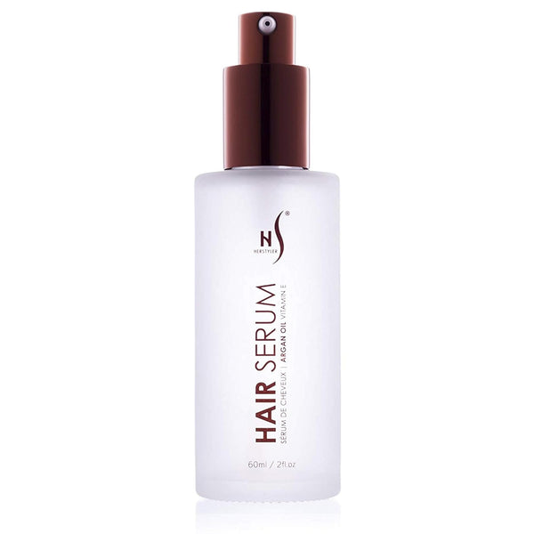 HerStyler Hair Repair Serum, Argan Oil for Frizzy and Damaged Hair, 2 Fl Oz