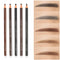5pcs 5 Colors Peel-Off Eyebrow Pencil Set for Drawing, Marking, Eyebrow Makeup Tool