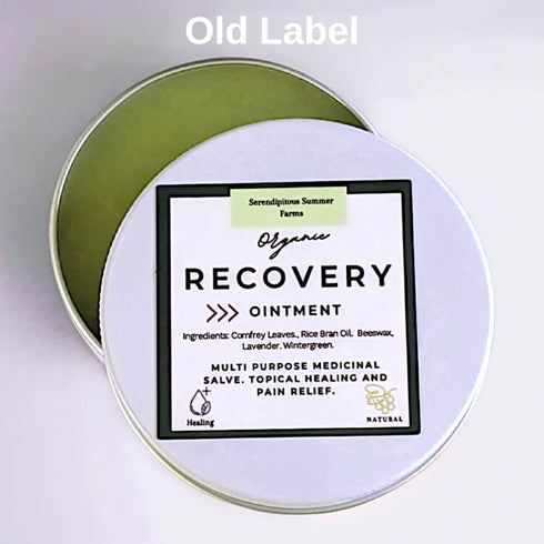SSF ORGANICS- 2 oz Comfrey Salve Recovery Ointment, Super Concentrate All Purpose, Advanced Healing for Skin Conditions, Tattoo Aftercare, Aching Joints, Post Workout, Sore Backs, Knees, Hands, & Feet