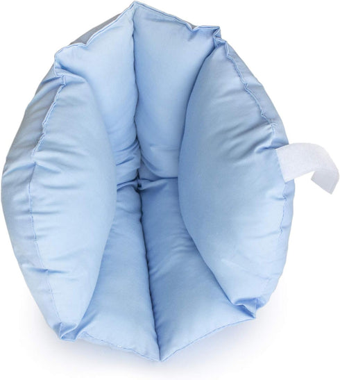 Set 2 DMI Heel Cushion Protector Pillow to Relieve Pressure from Sores and Ulcers, Foot Pillow, FSA HSA Eligible