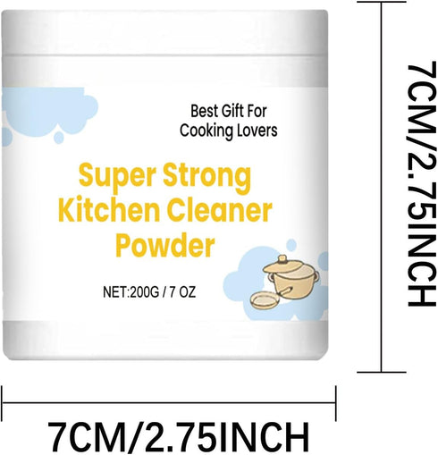 Super Strong Kitchen Cleaner Powder, Heavy Duty Degreaser, 2024 Powerful All-Purpose Powder Cleaner, 7 OZ (1 PCS)