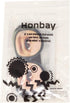 Honbay Soft Sleep Eye Mask with Adjustable Head Strap, 3D Funny Eyeshade for Travel, Game, Party, Rest, Sleeping (Woman)