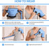 3D XL Shoulder Ice Pack for Hot Cold Therapy, Support Wrap for Frozen Shoulder, Sports Injuries, Left or Right Shoulder