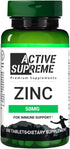 Zinc Citrate 50 mg | Supplement to Support Immune System & Reproductive Health