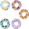 25pcs Waterproof Adhesive Sensor Covers for Libre 2, Sweatproof Butterfly Print Blood Sugar Monitor Patch Compatible