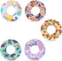 25pcs Waterproof Adhesive Sensor Covers for Libre 2, Sweatproof Butterfly Print Blood Sugar Monitor Patch Compatible