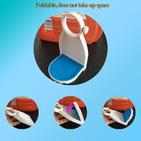 Laundry Detergent Holder - 2 Pack | Laundry Soap Station, Drip Catcher/Cup Holder, Fits Most Bottles, White