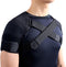 Kuangmi Double Shoulder Support Brace Strap Wrap Neoprene Protector, M