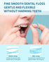 MySmile Woven Dental Floss, Effective Plaque Removal, Mint, Waxed, Vegan, Kid-Friendly, 50 Yards