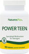 Natures Plus Source of Life Power Teen - 90 Vegetarian Tablets - Teen Multivitamin with Minerals & Whole Foods