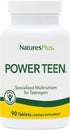 Natures Plus Source of Life Power Teen - 90 Vegetarian Tablets - Teen Multivitamin with Minerals & Whole Foods