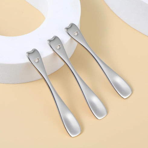 Sibba Mini Spoon Face Spatula, Small Skincare Tool for Cosmetics Mask, Beauty Lotion Applicator