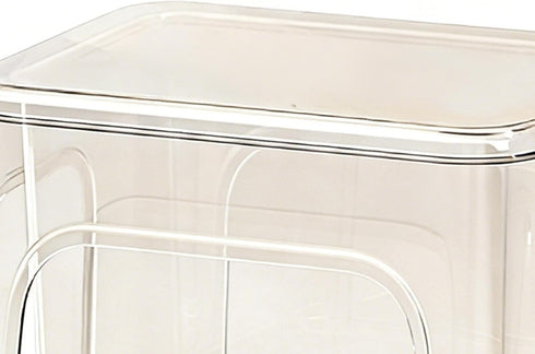 Generic 1000g Stool for Shower - Clear Bathrooms Chair with Storage, PET Resin Waterproof Bench, Transparent Heavy Duty