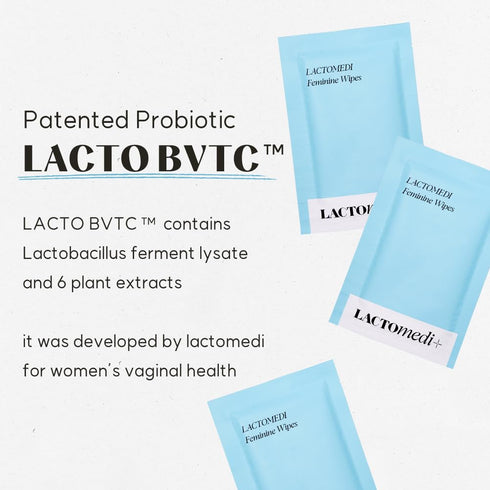 Set LACTOMEDI Feminine Foaming Wash & Feminine Wipes