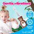 brush-baby WildOnes Kids Electric Rechargeable Toothbrush Bear - 1 Handle, 3 Brush Heads, USB Charging Cable (Ages 0-10)