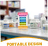 Travel-Friendly Weekly Pill Organizer - Cute Compartment Box for Medications