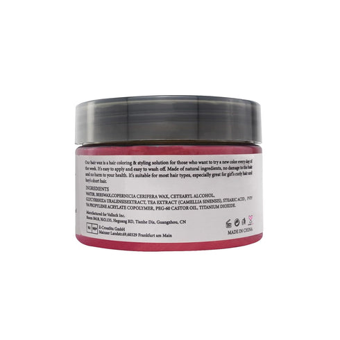 Red Temporary Hair Color Wax - SOVONCARE Washable Gray Hair Dye for Men & Women, 4.23 oz Styling Clay
