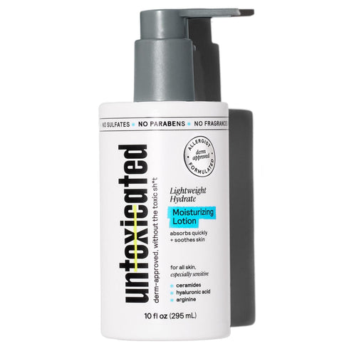 Moisturizing Lotion | Daily Face Moisturizer & Body Lotion for Sensitive Skin with Ceramides & Hyaluronic Acid,