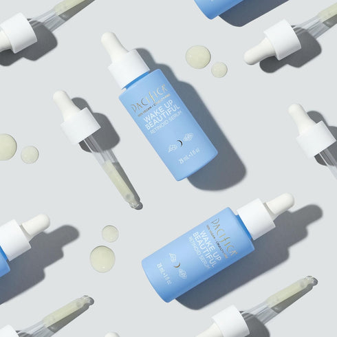 Pacifica Beauty Wake Up Beautiful Overnight Retinoid Serum for Fine Lines, Dark Spots, Uneven Skin Tone, Vegan