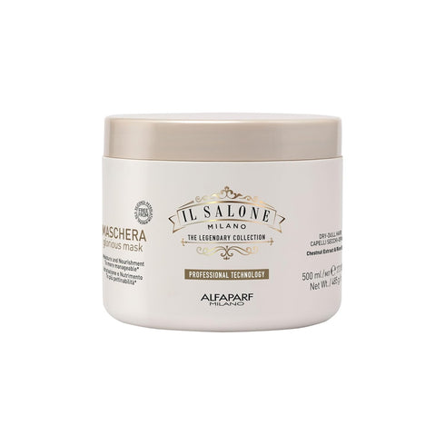 Il Salone Milano Professional Glorious Mask | Hydrating Hair Mask for Dull, Dry Hair | Increases Nourishment with