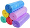 CTKcom 5 Gallon Colored Trash Bags, 120 Counts, 6 Rolls for Home Bathroom Bedroom Toilet Office Rubbish Bin