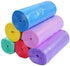 CTKcom 5 Gallon Colored Trash Bags, 120 Counts, 6 Rolls for Home Bathroom Bedroom Toilet Office Rubbish Bin