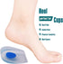 xiaopihou 4pack-Gel 10.5-13.5/Men 8.5-12.5) Heel Cups for Kid's SportTraction Shock Absorbing Lightweight/Kids Heel